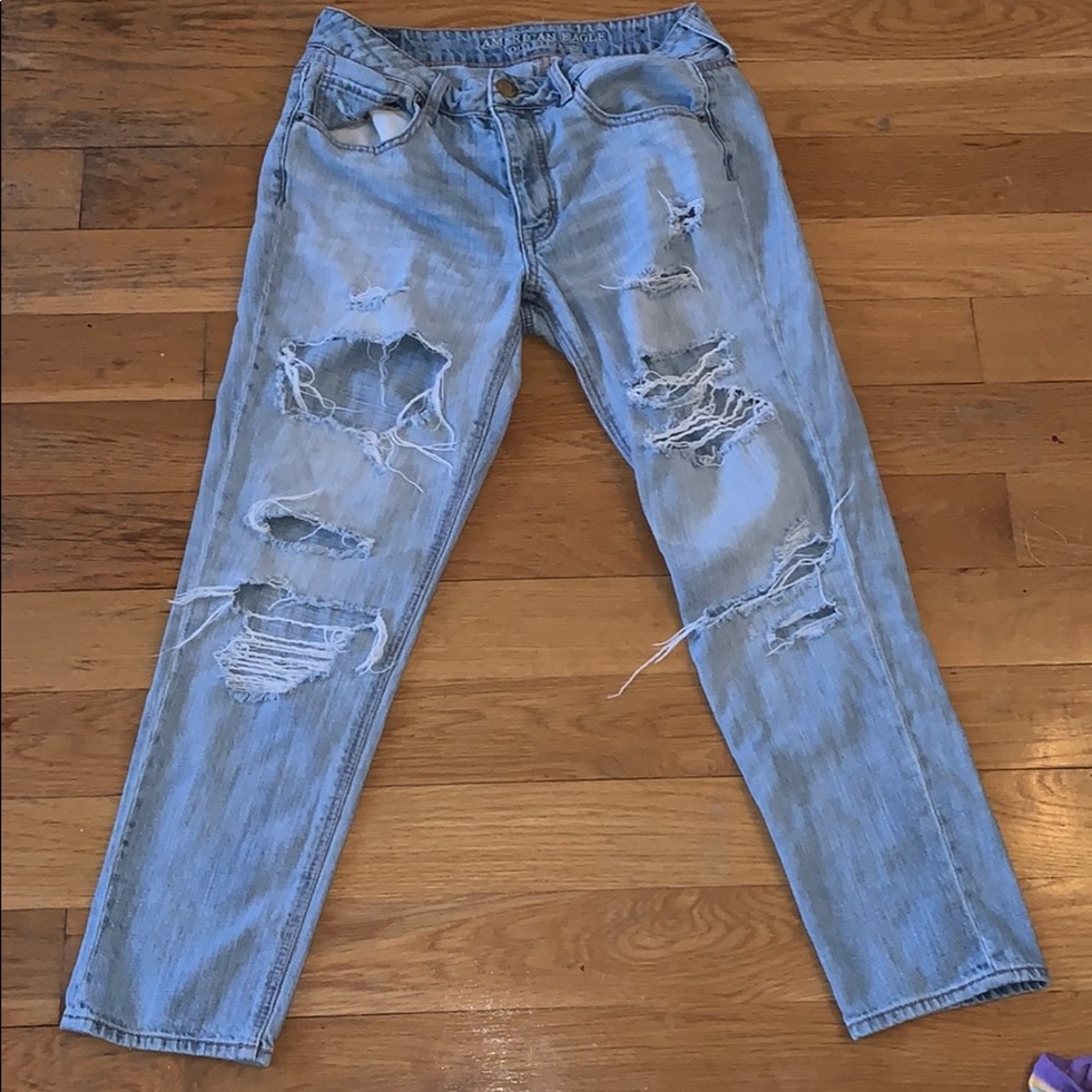 American eagle tomboy style jeans